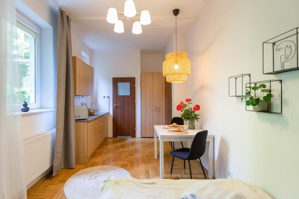 May C Studio W/Balcony Краків Екстер'єр фото