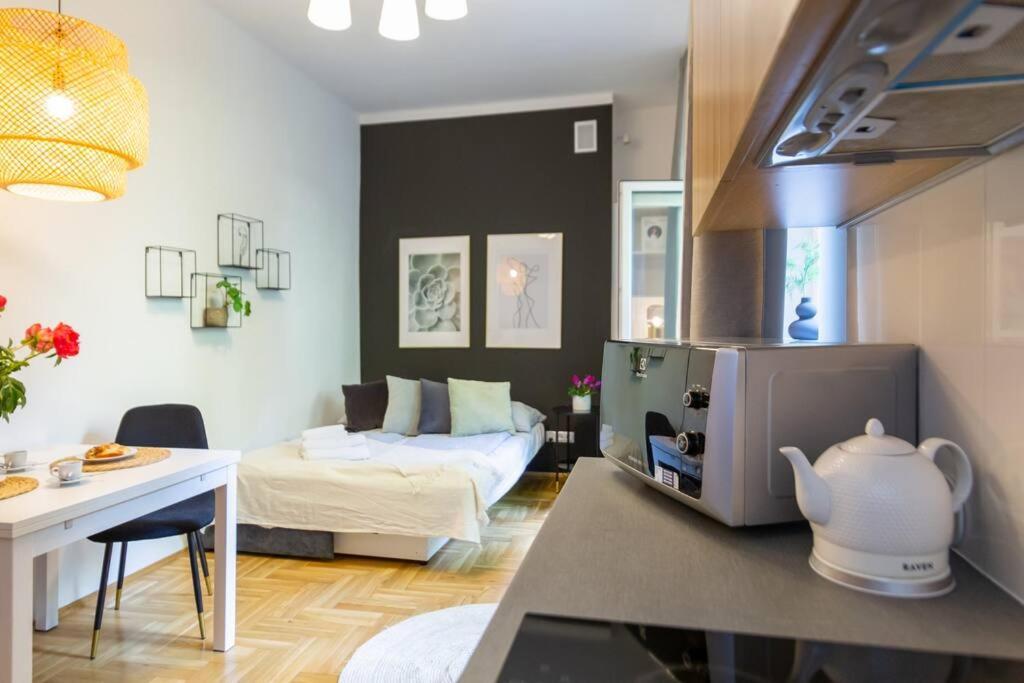 May C Studio W/Balcony Краків Екстер'єр фото